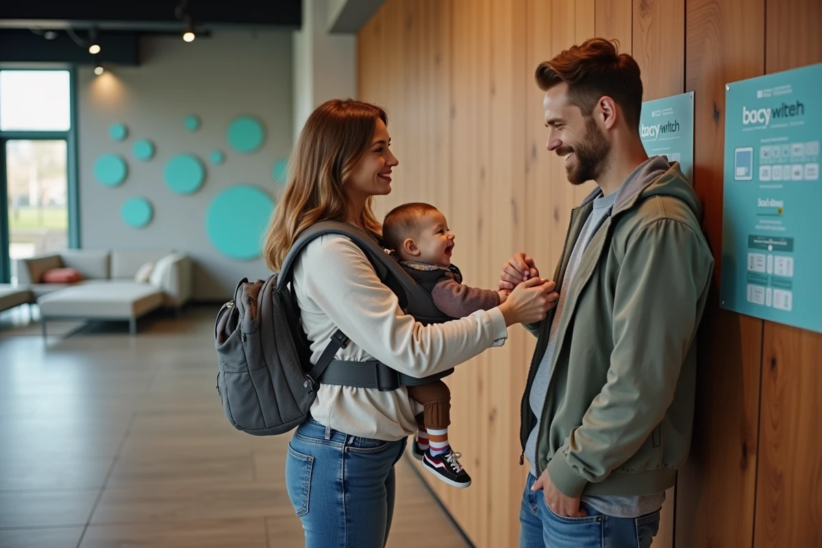 Parent et bébé dans l