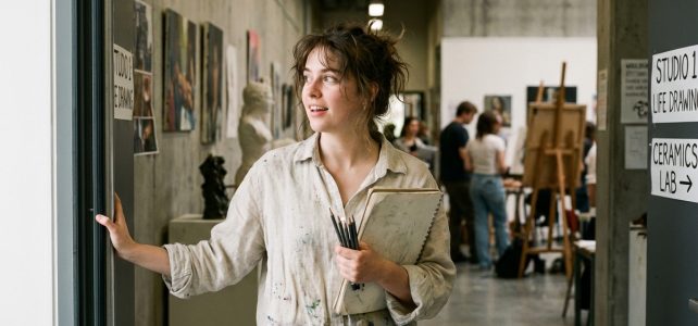 Pousser la porte d&rsquo;une école d&rsquo;arts pluridisciplinaires quand on aime toucher à tout